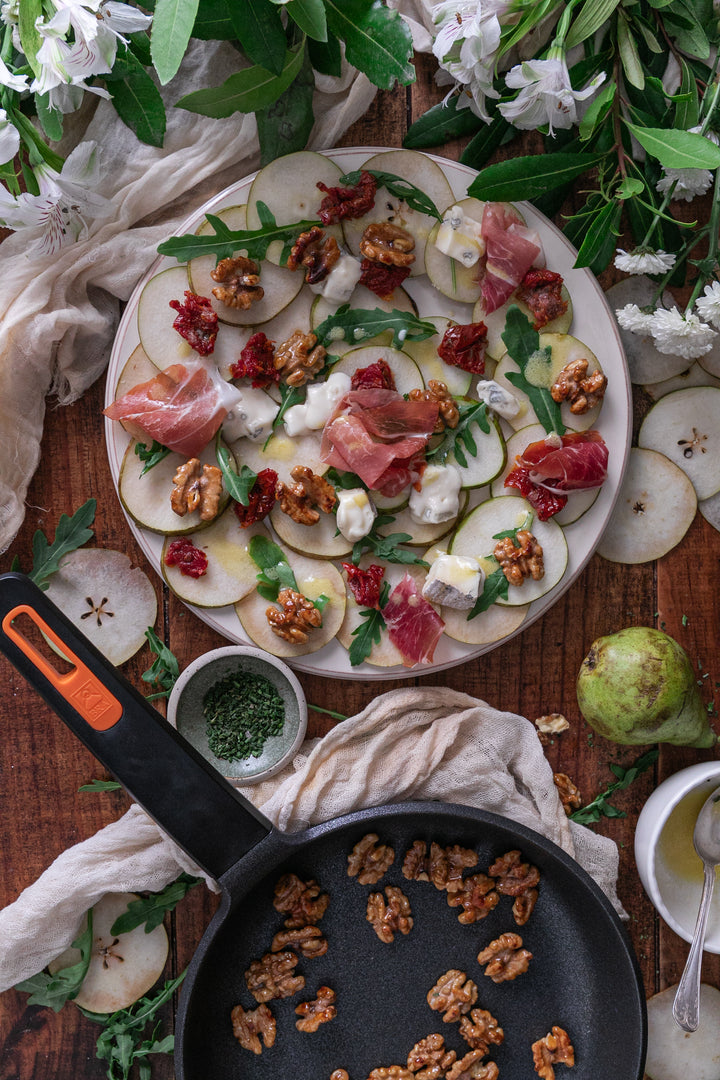 Carpaccio de peras