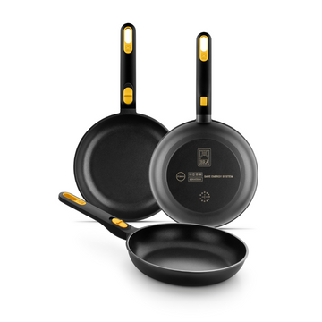 Set of 3 Origen frying pans