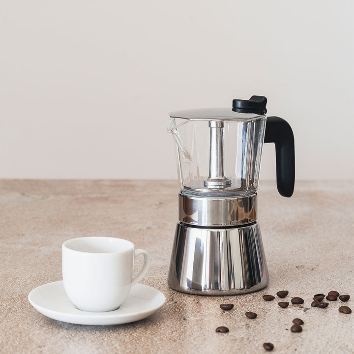⇒ Cafetera induccion bra efficient inox 6 tazas ▷ Precio. ▷ Comprar con los  Mejores Precios. Ofertas online