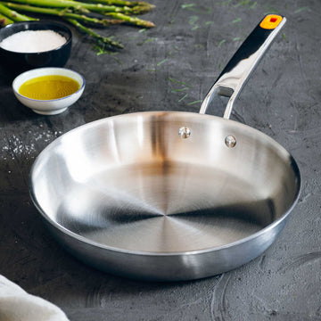 Efficient Inox Stainless Steel Frying Pan