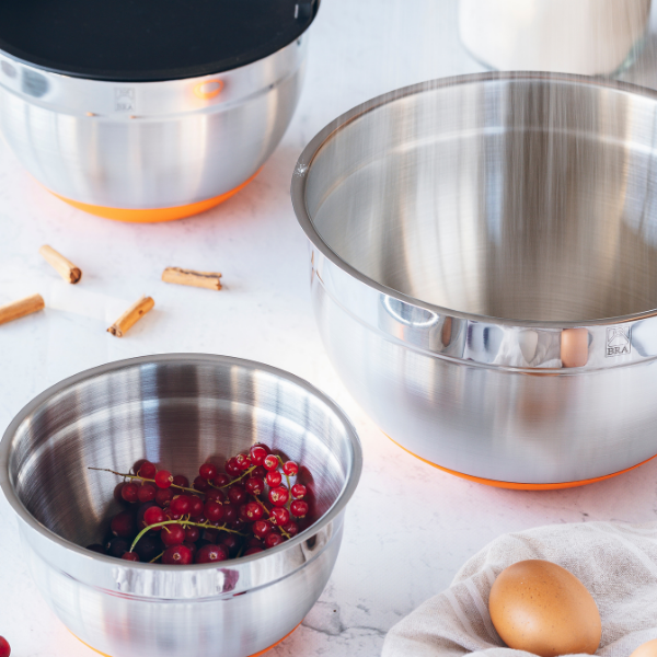 Efficient Stainless Steel Bowl – Cocina con BRA